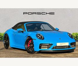 PORSCHE 911 992 CARRERA 4 3.0T 992 CARRERA 4 GTS PDK 4WD EURO 6 (START/STOP) 2DR