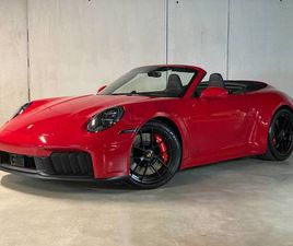 PORSCHE 911 CABRIOLET 992 CARRERA GTS PORSCHE 911 CARRERA GTS CABRIOLET