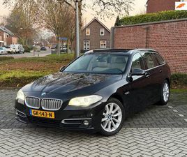 BMW SERIE 5 TOURING 520 BMW 5-SERIE TOURING - 520I HIGH EXECUTIVE NAVI PANO TREKHAAK LEER