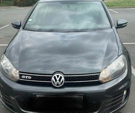 GOLF 6 2.0TDI 170CV GTD + DISTRIBUTION FAITE + CT - 6 MOIS