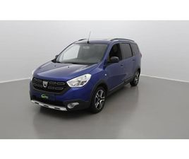 DACIA LODGY STEPWAY DACIA LODGY 1.5 BLUE DCI 115 BVM6 STEPWAY 7PL SURÉQUIPÉE DIESEL MANUELLE 2021 - 55 620 KM