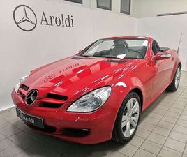 MERCEDES SLK SLK 200 KOMPRESSOR ROSSO OPALE+UNIPRO+BOOK SERVICE