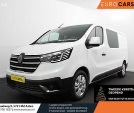 RENAULT TRAFIC 2.0 BLUE DC1 150 EDC T30 L2H1 ADVANCE DUBBELE CABINE NAVIGATIE AIRCO LICHTMETALEN VELGEN BETIMMERING TREKHAAK CAMERA PARKEER SENSOREN DAB