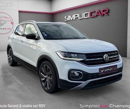 VOLKSWAGEN T-CROSS 1.0 TSI 115 R LINE - GARANTIE 12MOIS - SUIVIE VW - CARPLAY - SIEGES CHAUFFANT - SONO BEATS AUDIO - C