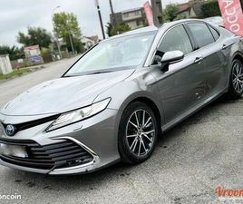 TOYOTA CAMRY 2.5 HYBRID 218CV 2WD DESIGN 19159HT ENTRETIEN COMPLET A JOUR GARANTIE 12 MOIS