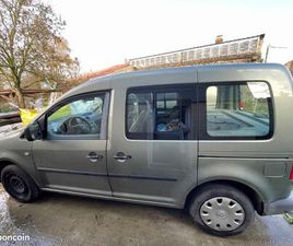 VOLKSWAGEN CADDY VOLKSWAGEN CADDY LIFE 1.9 TDI 105 – 5 PLACES – VERT MÉTALLISÉ