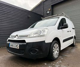 2015 CITROEN BERLINGO 1.6TD L1 625 LX 1.6HDI (75) PANEL 1560CC