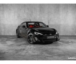 TOYOTA GT-86 TOYOTA GT86 200 CH - BOITE MANUELLE - NOIR INTENSE - SIÈGES CUIR & ALCANTARA - CARNET & SUIVI COMPLET