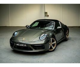 PORSCHE 911 TARGA 992 CARRERA 4S 2020 PORSCHE 911 / 992 CARRERA - TARGA 4S *AVENTURINE GREEN / GREEN LEATHER / BURMESTER*