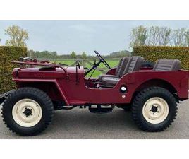1948 JEEP CJ2A MARRON MANUEL, 3 VITESSES CONDUITE À GAUCH...
