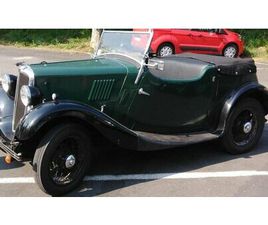 MORRIS EIGHT 1936 MORRIS EIGHT VERT FONCÉ MANUEL CONDUITE À DROITE IN...