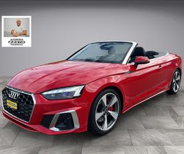 AUDI A5 CABRIOLET 45 TFSI A5 CABRIOLET 45 TFSI S-LINE S-TRONIC QUATTRO*(5-JAHRE WERKSGARANTIE)NP;105'500.-FR*