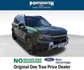 CERTIFIED 2025 FORD BRONCO SPORT BADLANDS