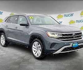 USED 2021 VOLKSWAGEN ATLAS CROSS SPORT 3.6L V6 SE W/TECHNOLOGY