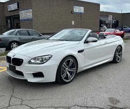 2012 BMW M6 2DR CABRIOLET M6 CONVERTIBLE *CARBON/HUD/NAV/DVD/KEY