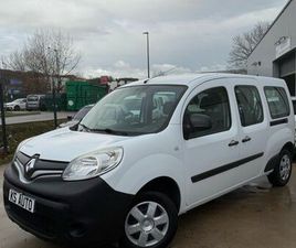 HT:13742 RENAULT KANGOO MAXI 5 PLACES 1.5DCI 110 40000KM/ENTRETIEN RENAULT/1ERE MAIN/DOUBLE PORTES LATÉRALE/GPS/TVA 16490 TTC