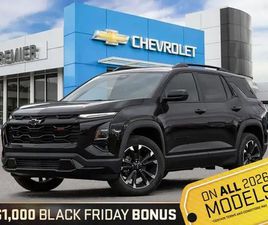 CHEVROLET EQUINOX 2026 CHEVROLET EQUINOX AWD RS