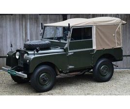 1952 LAND ROVER SERIES 1 DONKERGROEN MANUEL, 4 VITESSES C...