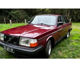 1990 VOLVO 240 ROUGE FONCÉ MANUEL, 5 VITESSES CONDUITE À...
