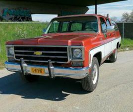 CHEVROLET SUBURBAN 1978 CHEVROLET SUBURBAN 454 BB 7,4L — OLDTIMERS — MARKTPLAATS