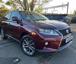 LEXUS RX RX 450H 3.5 450H V6 F SPORT CVT 4WD EURO 5 (START/STOP) 5DR