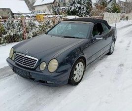 MERCEDES CLK CABRIO 2003 2.0 AUTOMAT WLOSZCZOWA • OLX.PL