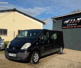 RENAULT TRAFIC 2 2.5 DCI 150 CABINE APPROFONDIE 6 PLACES