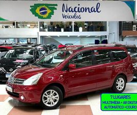 NISSAN LIVINA NISSAN GRAND LIVINA 1.8 S 16V 2011/2012 2013