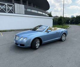 BENTLEY CONTINENTAL GTC