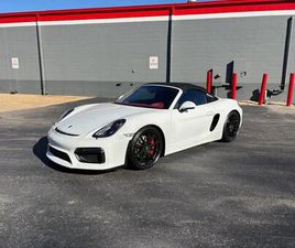 PORSCHE BOXSTER SPYDER USED 2016 PORSCHE BOXSTER SPYDER