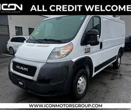 USED 2019 RAM PROMASTER 1500 LOW ROOF