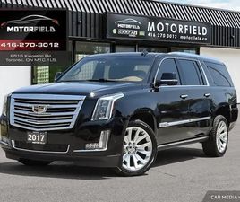 2017 CADILLAC ESCALADE ESV PLATINUM AWD *MASSAGE SEATS, DVD'S*