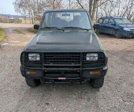 DAIHATSU FEROZA DAIHATSU FEROZA HARDTOP 1.6 RAMMBÜGEL STOLLENREIFEN AHK