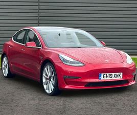 TESLA MODEL 3 PERFORMANCE 2019 TESLA MODEL 3 E 4X4 (PERFORMANCE PACK)