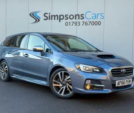 SUBARU LEVORG 1.6I GT SPORT TOURER LINEARTRONIC 4WD EURO 6 (START/STOP) 5DR