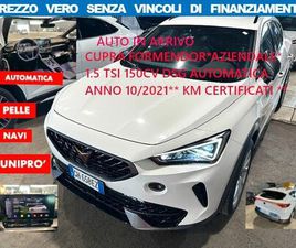 CUPRA FORMENTOR 1.5 TSI 150CV DSG*NO VINCOLI FINANZ*UNIPRO AZIENDALE FULL