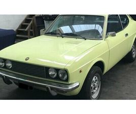 1972 FIAT 128 JAUNE MANUEL, 4 VITESSES CONDUITE À GAUCHE...