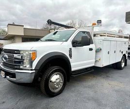FORD F 550 2017 FORD F-550 SERVICE TRUCK WITH CRANE 6.7L POWER STROKE