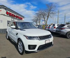 LAND ROVER RANGE ROVER SPORT 2018 LAND ROVER RANGE ROVER SPORT V6 SUPERCHARGED HSE