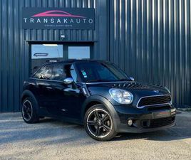 MINI PACEMAN COOPER S MINI PACEMAN R61 184 CH COOPER S PACK RED HOT CHILI II/ SIÈGES CHAUFFANTS/ BLUETOOTH/ CLIM AUTO /ENTRETIEN OK