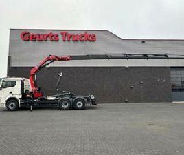 MAN TGS 26.520 6X4H-4 BL NEW MODEL + MEILLER HAAKARMSYSTEEM — VRACHTWAGENS — MARKTPLAATS