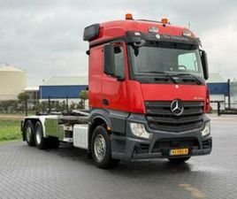 MERCEDES ACTROS MERCEDES-BENZ ACTROS HAAKARM SYSTEEM, GOEDE STAAT, OMVORMER, — VRACHTWAGENS — MARKTPLAATS