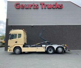 SCANIA R-SERIES SCANIA R450 6X2 + PALFINGER HAAKARMSYSTEEM/ABROLLKIPPER/HOOK — VRACHTWAGENS — MARKTPLAATS