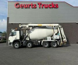 VOLVO FM SERIES VOLVO FM 410 8X4 + STETTER 9 M3 MIXER/MISCHER + THEAM 15 M T — VRACHTWAGENS — MARKTPLAATS