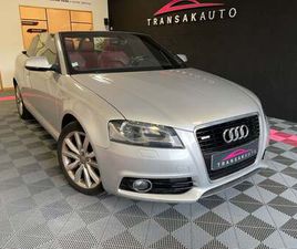 AUDI A3 CABRIOLET 2.0 TDI 140CH BVM6 AMBITION LUXE PACK S LINE / DISTRI NEUVE / CAPOTE NEUVE