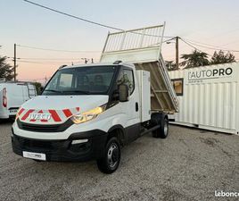 IVECO LKW/TRUCKS IVECO BENNE + COFFRE JPM 35C14 EMPT.3.75 TVA GAR6MOIS