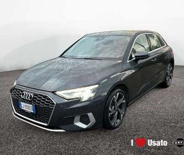AUDI A3 SPORTBACK 30 TFSI IV 2020 SPORTBACK SPORTBACK 30 1.0 TFSI MHEV S-TR
