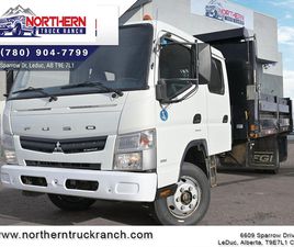 MITSUBISHI FUSO 2013 MITSUBISHI FUSO FEC72W CREW CAB DUMP BOX 2013 MITSUBISHI...