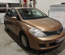 NISSAN TIIDA 1,6 VISIA CITY + 5MT 4-OV.