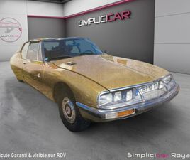 CITROËN SM MASERATI IE 2.7 V6 170 CH BVM 5 RAPPORTS / ENTRETIEN À JOUR / SYSTÈME HYDRAULIQUE NEUF SUSPENSIONS, FREINAGE